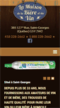 Mobile Screenshot of maisondelabiere.com